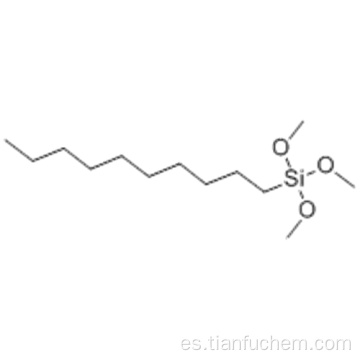 Silano, deciltrimetoxi CAS 5575-48-4